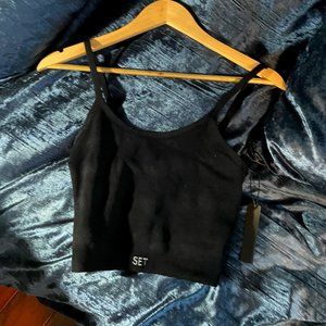 SET ACTIVE crop workout top